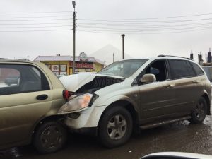 6 В Астрахани столкнулись сразу пять автомобилей