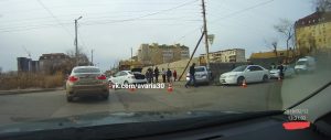 60 В массовой аварии в Астрахани пострадал водитель «Toyota Camry»