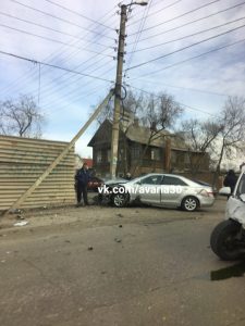 80 В массовой аварии в Астрахани пострадал водитель «Toyota Camry»