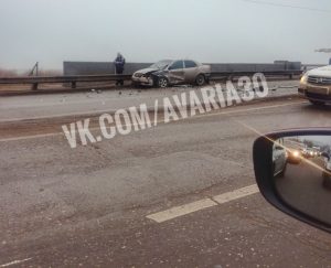 1а 15 В Астрахани на Новом мосту произошла массовая авария