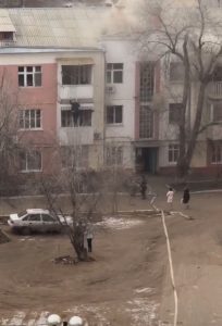 1а 5 Сегодня в Астрахани сгорела квартира