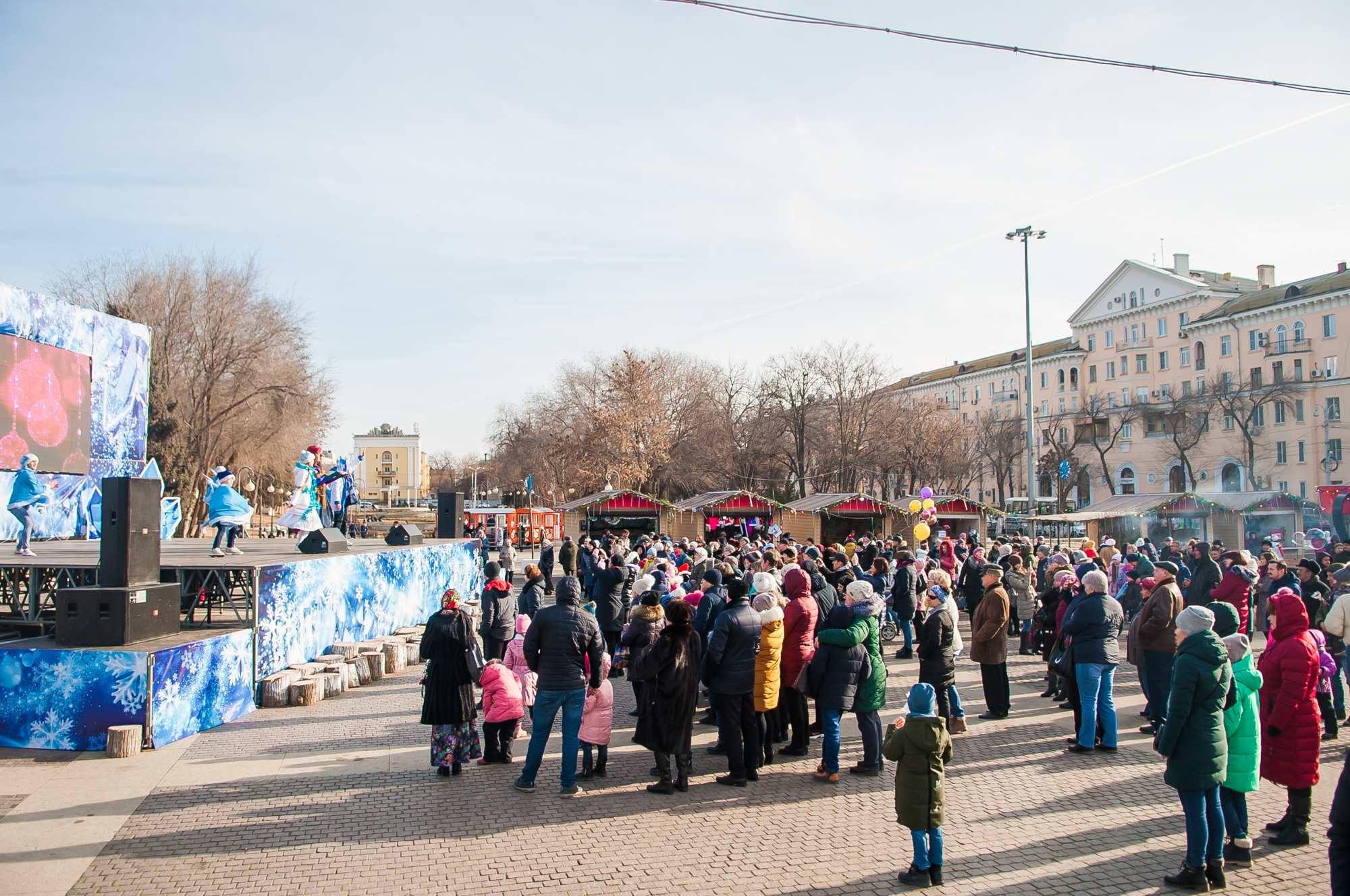 DSC 5802 На площади Ленина прошли рождественские гулянья
