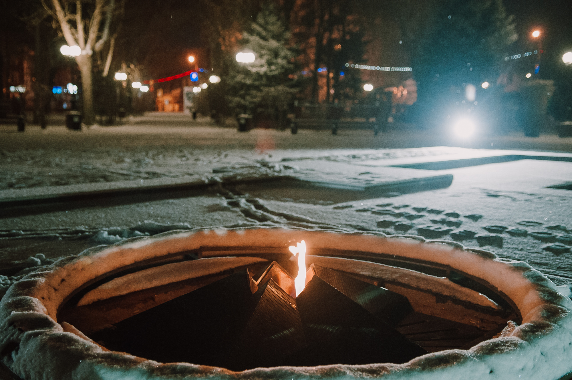DSC 6825 В Астрахань пришла зима! 15 спецмашин вышли на борьбу со снегом. Фоторепортаж