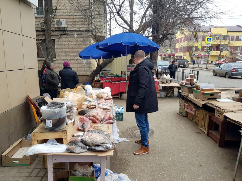 IMG 20200207 WA0022 В Астрахани на рынке изъяли полтонны рыбы у нелегалов