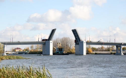 мост Когда откроется Милицейский мост в Астрахани