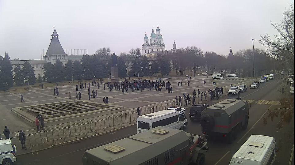 техника 2 Как в Астрахани проходит несанкционированный митинг 31 января: онлайн-трансляция «Astrakhan Post»