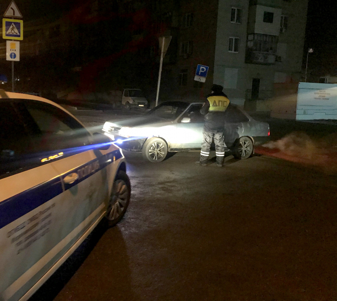 водитель 7 Астраханские пьяные водители пытались сбежать от полиции