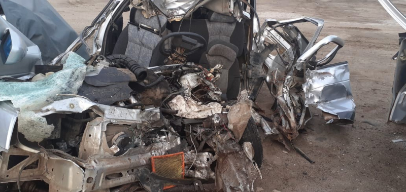 грузовик 1 Под Астраханью в лобовом столкновении «Лады» и «КамАза» погибли три человека
