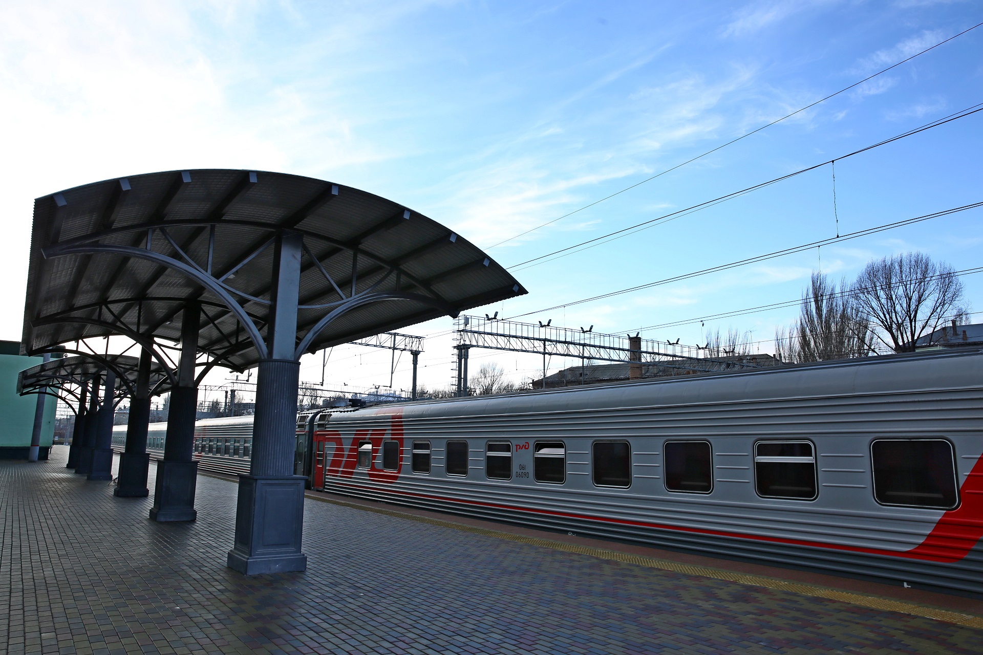 железнодорожная станция в Астрахани