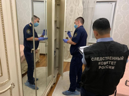 Квартира в Астрахани, в которой был найден труп.