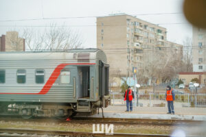 поезд Деда Мороза в Астрахани