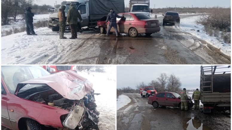 авария в Икрянинском районе