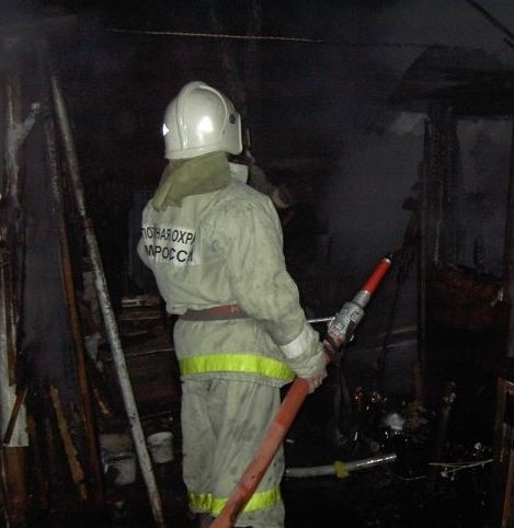 пожар в Приволжском районе
