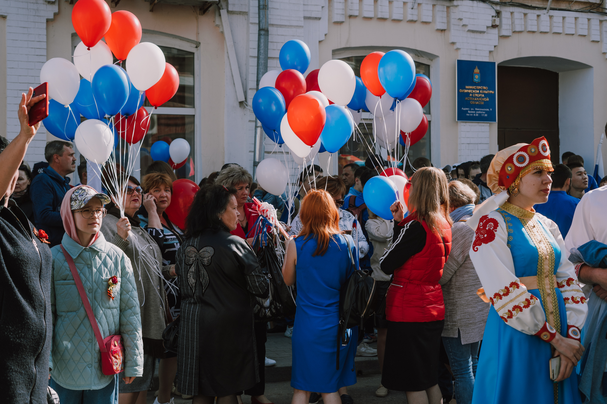 DSC07523 Торжественное первомайское шествие в Астрахани: как это было