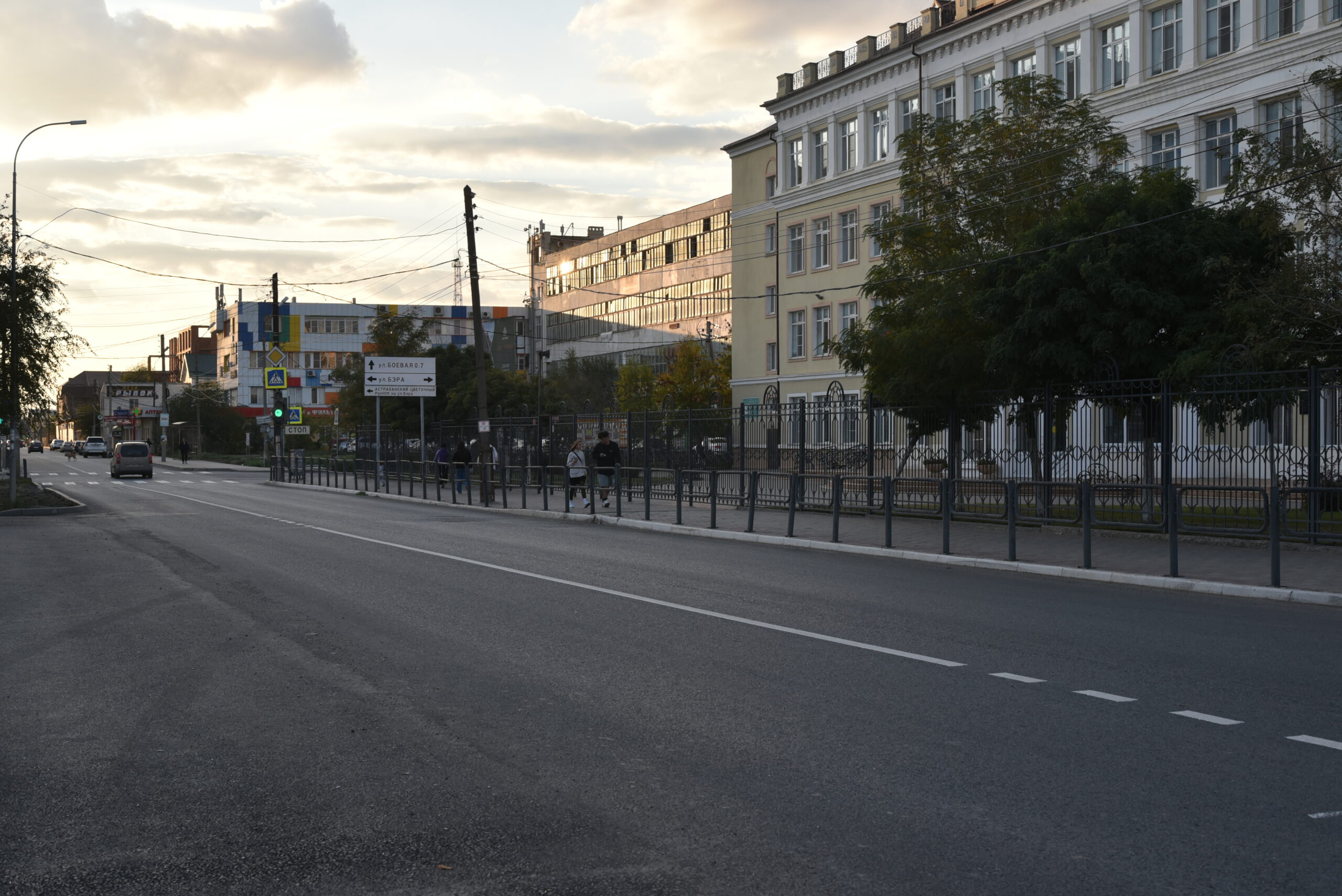 Улица Бакинская в Астрахани перестала быть односторонней | 15.10.2022 |  Астрахань - БезФормата