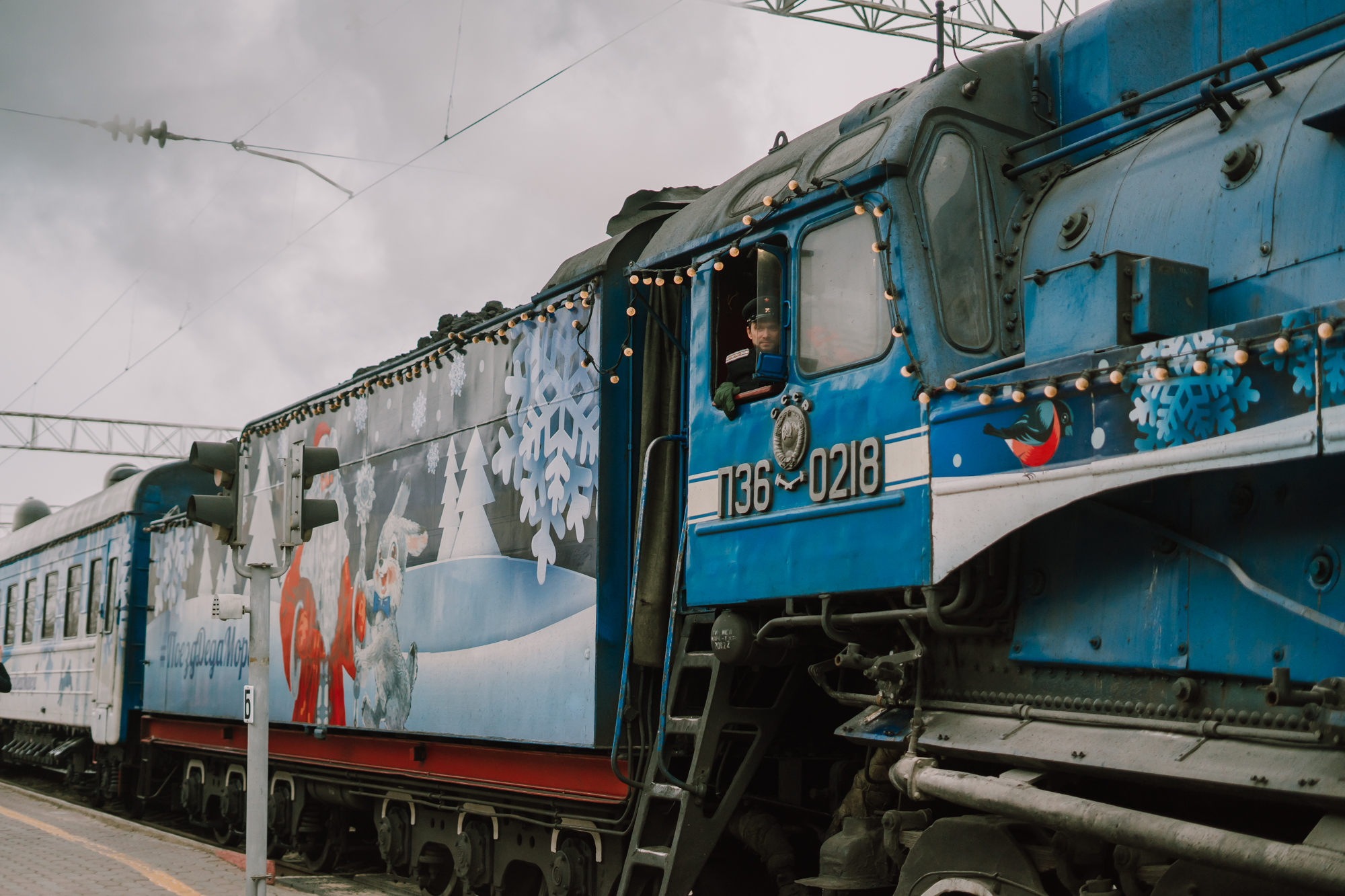 DSC00024 Новый год к нам мчится: кадры прибытия поезда Деда Мороза
