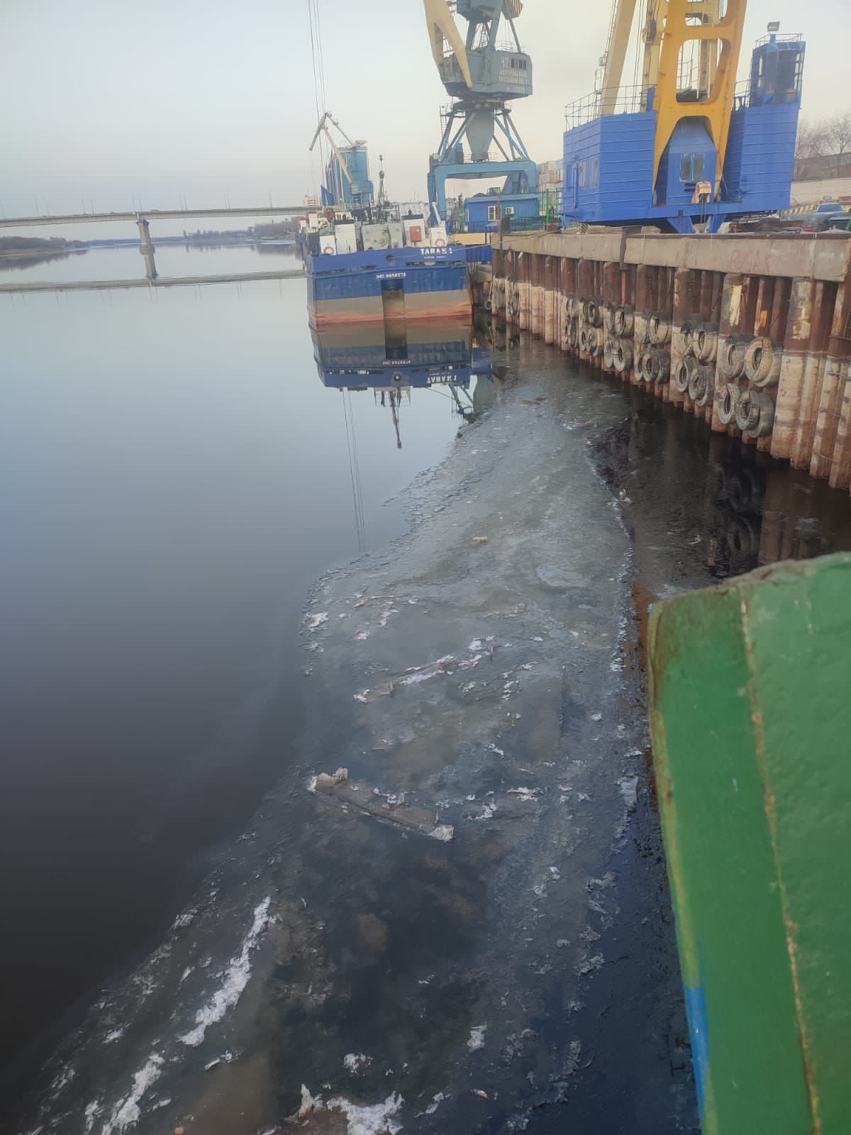 загрязнение Волги в Астрахани