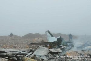 самолет разбился в Армении