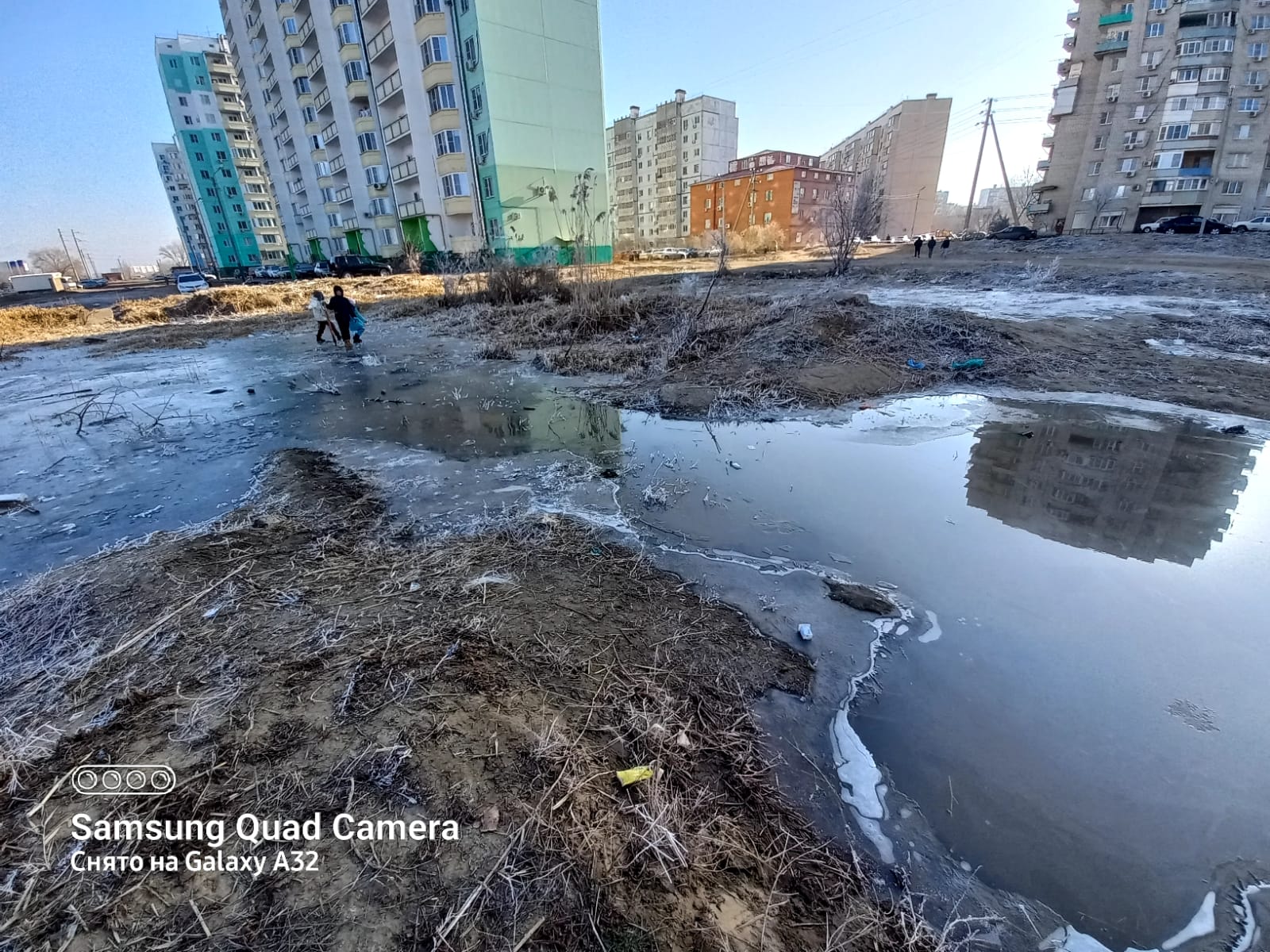 прорыв канализации в Астрахани