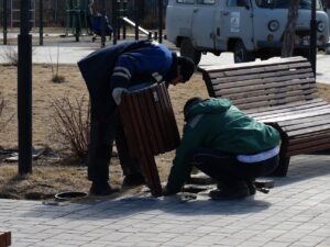 парк Дружба в Астрахани