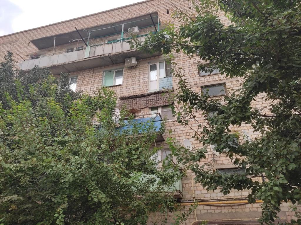 обрушение балкона в Ахтубинске